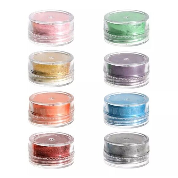 Other - 🌴8 Epoxy Color Pigment Resin Mica Powder- Crafting Natural Mineral Dye-